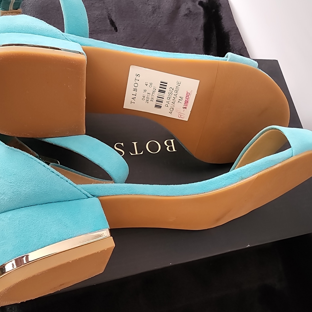 Talbots Women's Blue Sandals - Picture 5 of 6